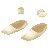 Tinker Bell and the Lost Treasure White rose slippers