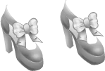 Disney Fairies Fashion Boutique Big Bow Pumps