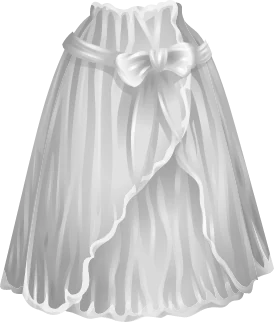 Disney Fairies Fashion Boutique Bow Belt Skirt