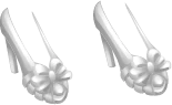Disney Fairies Fashion Boutique Bow Heels