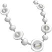 Disney Fairies Fashion Boutique Button Necklace