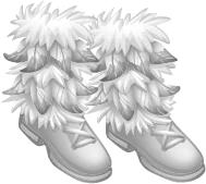 Disney Fairies Fashion Boutique Feathered Ankle Boots