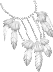 Disney Fairies Fashion Boutique Feathered Necklace