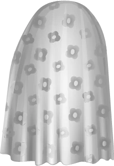 Disney Fairies Fashion Boutique Flower Printed Skirt