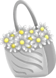 Disney Fairies Fashion Boutique Frilly Flower Tote