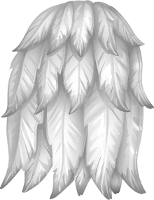 Disney Fairies Fashion Boutique Layered Feather Skirt