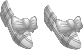 Disney Fairies Fashion Boutique Pretty Plaid Flats