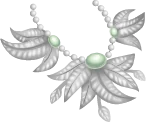 Disney Fairies Fashion Boutique Tri-Feather Necklace